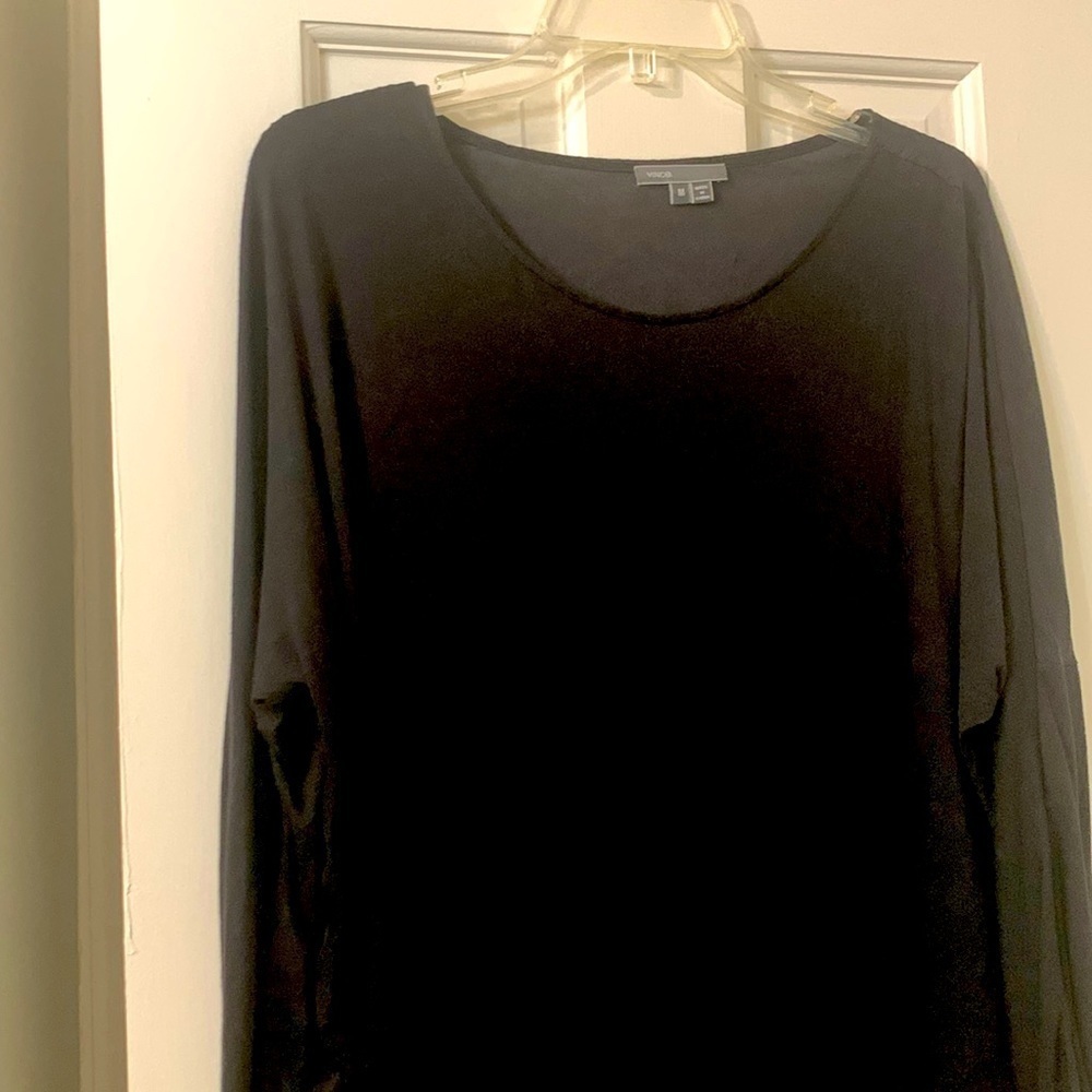 Vince cotton and silk dolman sleeve tee. Medium